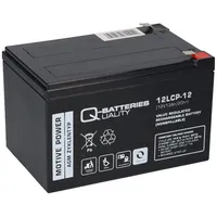 Q-Batteries Akku 12V 13Ah kompatibel Teufel Rockster mobiles Event