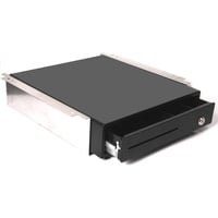 Blitzkasse MINI SLIM Kassenlade mit MONTAGEHALTERUNG iQCah330SL-Un 335x370x85mm, RJ11/12,
