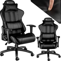 Tectake Racing Gaming Stuhl ergonomische Form, mit verstellbarer Rückenlehne,
