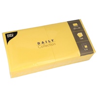 Papstar Servietten Daily Collection gelb 2-lagig 32,0 x 32,0