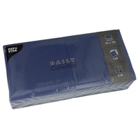 Papstar Servietten Daily Collection dunkelblau 2-lagig 32,0 x 32,0