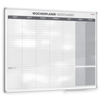 ALLboards Wochenplaner, Tageseinteilung 120,0 x 90,0 cm