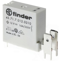 Finder 45.71.7.012.1310 Printrelais 12 V/DC 16A 1 Schließer