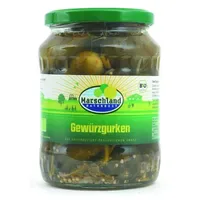 Marschland Naturkost Marschland Gewürzgurken bio 670g
