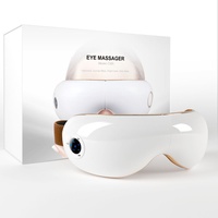 Naipo Aspria Augenmassagegerät mit Wärme Vibration Kompression, LED-Anzeige, 5