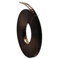 DON Quichotte Kunststoffmontagelochband | 10 Meter schwarz