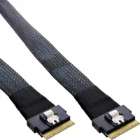 InLine Slim SAS Kabel, SFF-8654 8i zu SFF-8654 8i,