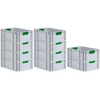 Proregal Spar Set 10x Eurobox Nextgen Color HxBxT 22