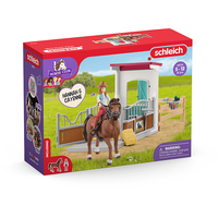 Schleich Horse Box mit Hannah & Cayenne