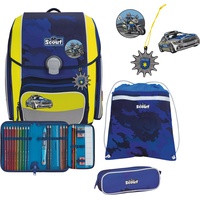 Scout Genius Schulranzen-Set 4tlg