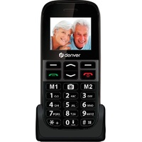Denver Handy BAS-18500EB, Dual Sim schwarz