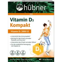 Hübner Vitamin D3 Kapseln 30 St.