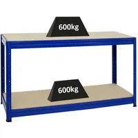 Proregal Werkbank Dino HxBxT 90x160x60cm Traglast 600kg Werktisch Arbeitstisch