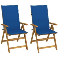 VidaXL Gartenstuhl 20 x 52 x 20 cm blau