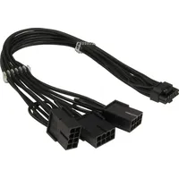 Inter-Tech Adapter GPU-02 (12+4pin) auf 3x8pin PCIe, 34cm