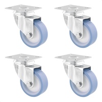 Wagner Soft-Lenkrolle ECO 4tlg. Set - 50 mm, Bauhöhe