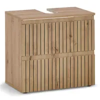 BASIC by Balculina Waschbeckenunterschränke Artisan Eiche 2 Schubkästen