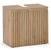 Stella Trading Waschbeckenunterschrank Artisan Eiche Optik, Wildeiche Optik FSC-Zertifiziert