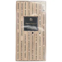 Rico Design Stempelset Frohe Ostern FSC 100%, 26 Stempel