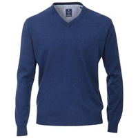 Redmond V-Ausschnitt-Pullover blau