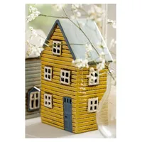 Ib laursen Lichthaus Thorshavn gelb, 18 cm