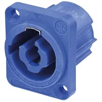 Neutrik PowerCON-Chassis-Eingang 20 A – blau