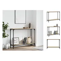VidaXL Konsolentisch Sonoma-Eiche 101x30,5x75 cm Holzwerkstoff