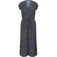 Kaffe Jumpsuit Ilona - Blau,Beige,Weiß,Dunkelblau / S