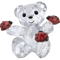 Swarovski Kris Bear Viel Glück Bär, Detailverliebter Bär aus