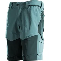Mascot Stretch-Shorts "22149-605" Customized - 29C64 - hell-waldgrün/waldgrün