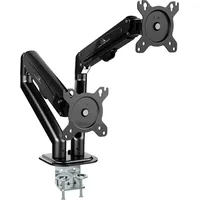 Maclean Brackets Maclean MC-861N 2-Fach Monitorhalterung Tischhalterung für 2