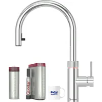 Quooker Flex verchromt glänzend Wasserhahn PRO3 kochendes Wasser Reservoire