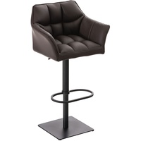 CLP Barhocker Damaso Kunstleder braun/schwarz