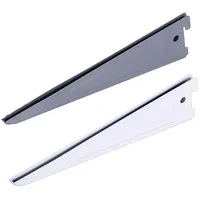 Boomet Regalträger für Wandschienen 2-reihig · Anthrazit 22cm 4