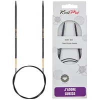 KnitPro J’adore Cubics Rundstricknadeln 16" (40cm) | 4mm
