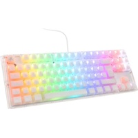 Ducky One 3 TKL Tastatur USB, QWERTZ Deutsch Weiß