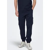 Only & Sons Cargohose, aufgesetzte Beintaschen, für Herren, 192818