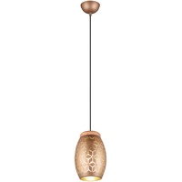 Trio Reality Pendelleuchte Bidar E27, beige, Metall