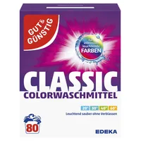 Gut&Günstig CLASSIC Waschmittel Pulver, 5,2 kg