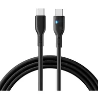 Joyroom Hochleistungs-USB-C-zu-USB-C-Kabel, 100W, 2m, Schwarz