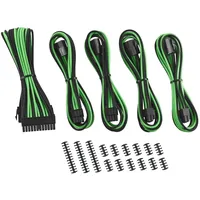 CableMod Classic ModMesh Cable Extension Kit, 8+8 Series, schwarz/hellgrün