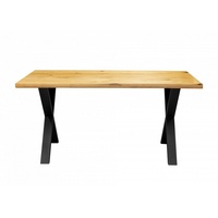 Home Affaire »Model 1« Eiche Massivholz und pulverbeschichtete Metallbeine