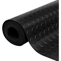 VidaXL Bodenmatte Rutschfest Gummi 1,5x2 m 3 mm Punktmuster
