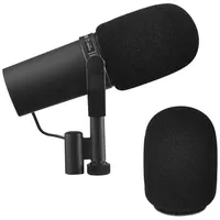 Kwmobile Mikrofon Windschutz kompatibel mit Shure SM7B / SM27