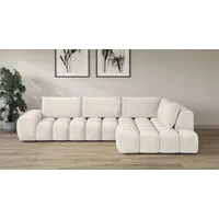 INOSIGN »AZITA Designsofa, elegant und bequem L-Form, Bubble-Optik«, lose