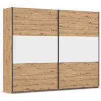 Rauch Möbel Schwebetürenschrank, Kleiderschrank, Kleiderschränke, Garderobe, Schrank mit Stauraum,
