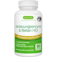 Igennus Healthcare Nutrition Schnell wirkender Verdauungsenzyme Komplex mit Betain