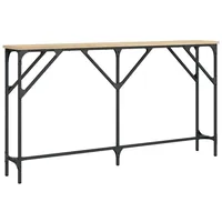 VidaXL Konsolentisch Sonoma-Eiche 140x23x75 cm Holzwerkstoff