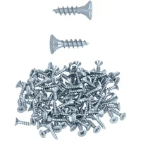 Helpmate - Holzverbinderschrauben 4,0x16 mm galvanisch verzinkt - 100