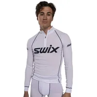 Swix Racex Classic Half Zip M bright white/ dark